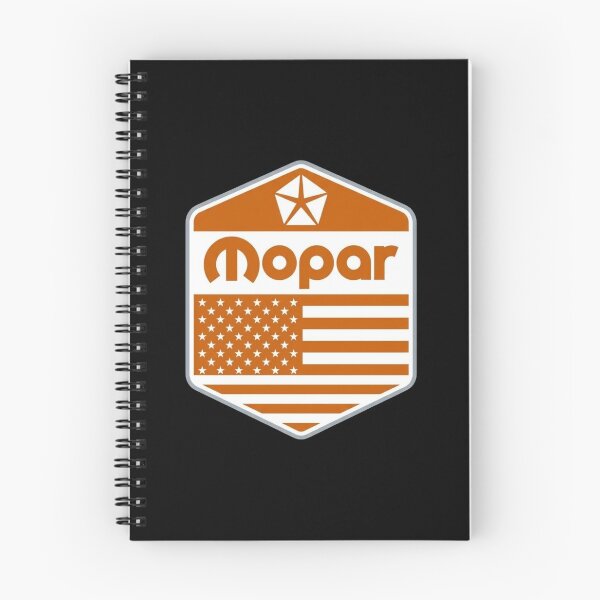 Item preview, Orange Mopar American Flag design designed and sold by Mad Apparel.