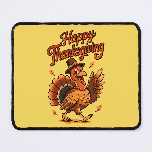 Item preview, Happy Thanksgiving Pilgrim Turkey – Cute Vintage Holiday Design designed and sold by phsycartwork.