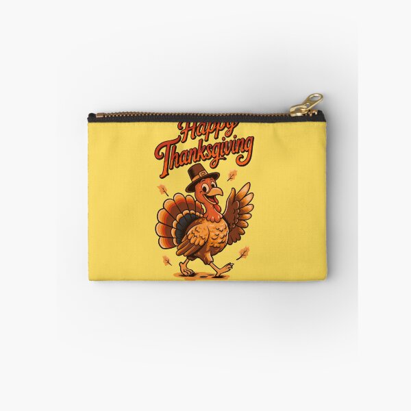 Item preview, Happy Thanksgiving Pilgrim Turkey – Cute Vintage Holiday Design designed and sold by phsycartwork.