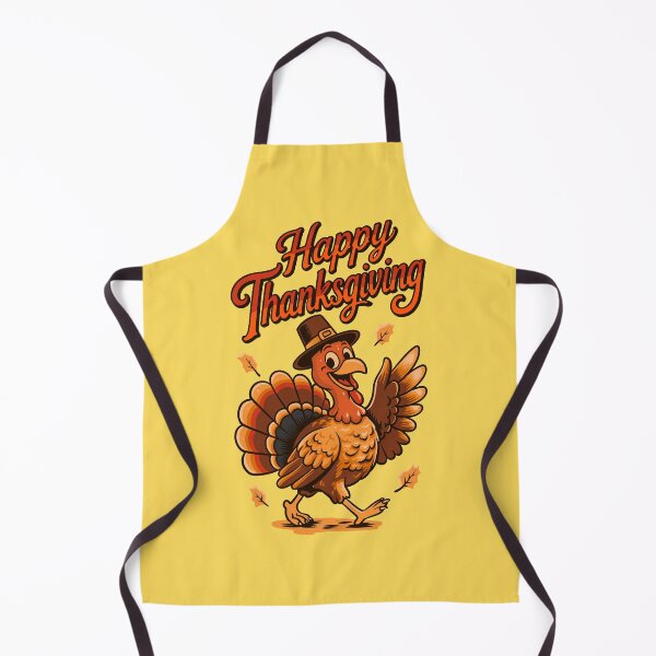 Item preview, Happy Thanksgiving Pilgrim Turkey – Cute Vintage Holiday Design designed and sold by phsycartwork.
