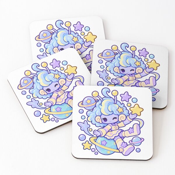Item preview, Retro Alien Blue  designed and sold by Little Tide Studio.