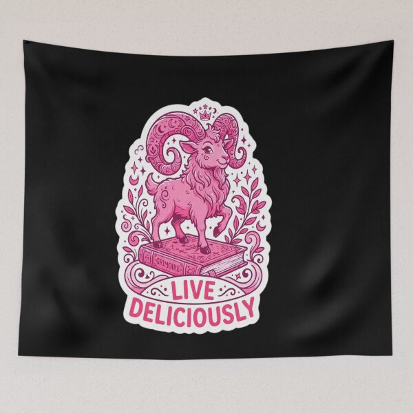 Item preview, Live Deliciously In Pink designed and sold by MASONa03.
