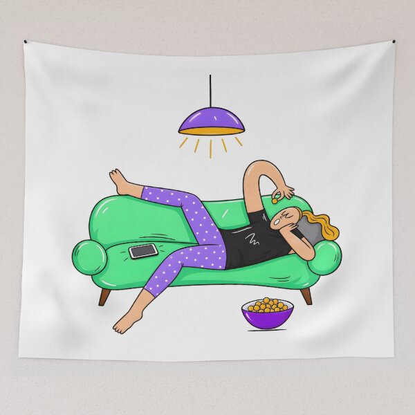 Item preview, THE ART OF DOING ABSOLUTELY NOTHING designed and sold by zakvisuals.