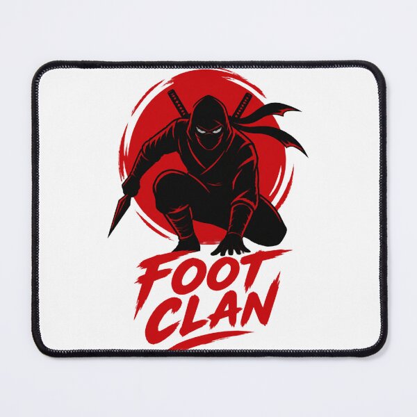 Item preview, Foot Clan Logotype Graphic Design for Fans of Ninja and Martial Arts Culture designed and sold by MidTownKai.