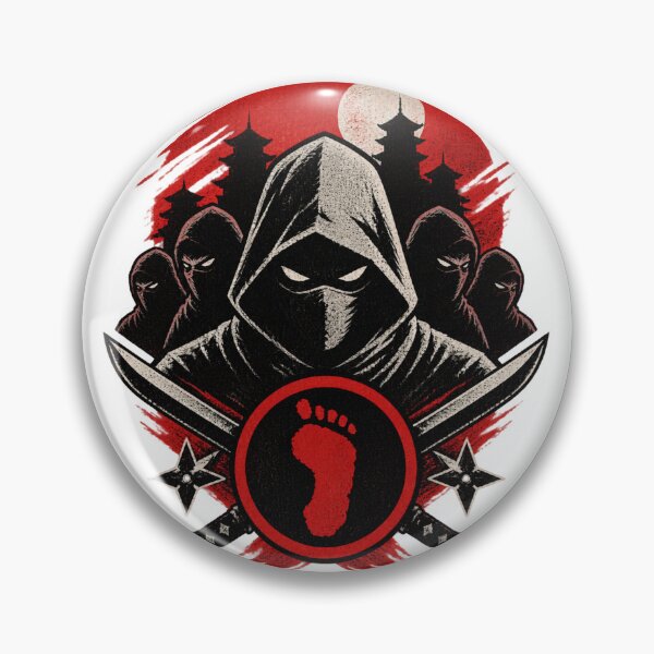 Item preview, Foot Clan Logotype Graphic Design for Fans of Martial Arts and Ninja Culture designed and sold by MidTownKai.