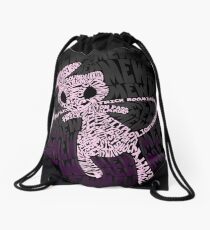 POKEMON MEW made out of its moves! Drawstring Bag