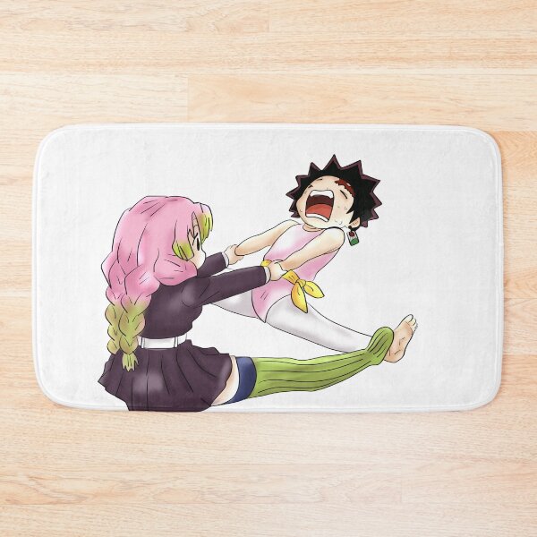 Item preview, Mitsuri Stretching Tanjiro | Funny Demon Slayer Training arc designed and sold by aishtistic-art.