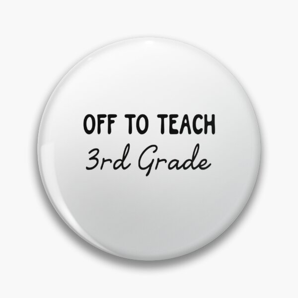 Item preview, Off To Teach 3rd Grade designed and sold by ViralVector.