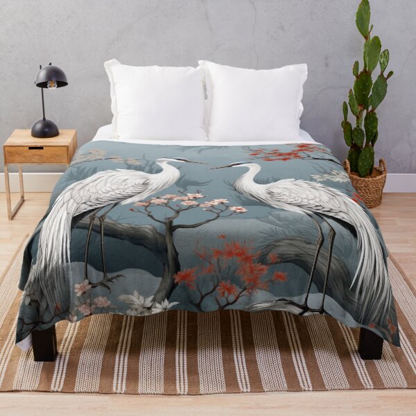 Item preview, Japanese Garden Crane Birds designed and sold by GrinGalore.