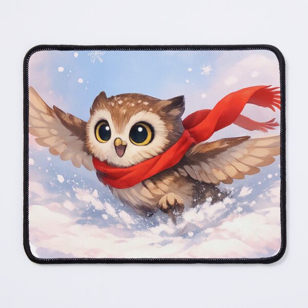 Item preview, Owl’s First Snowy Flight designed and sold by ImagineNature.