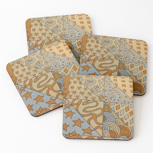Item preview, Abstract patchwork  designed and sold by Any Bright Ideas.