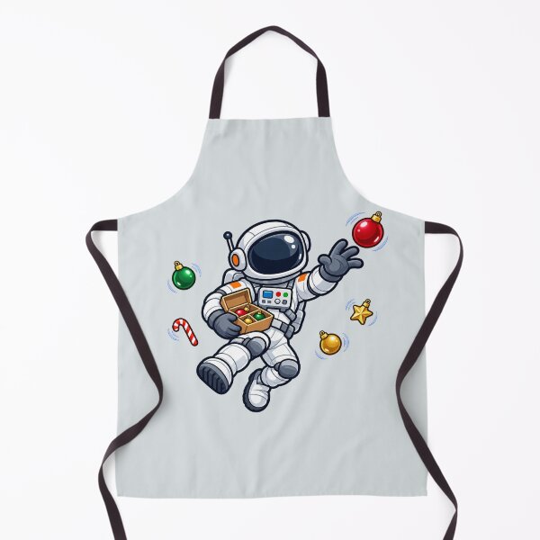 Item preview, Christmas Astronaut Catching Floating Ornaments designed and sold by BROHLine Studio.