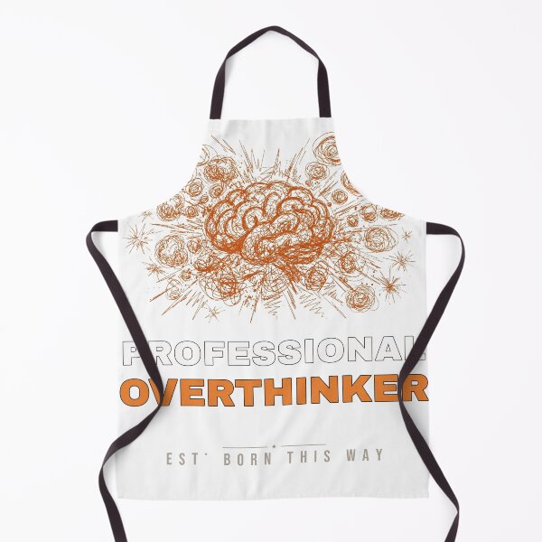Item preview, Professional Overthinker Sarcastic T-Shirt designed and sold by Redhock.