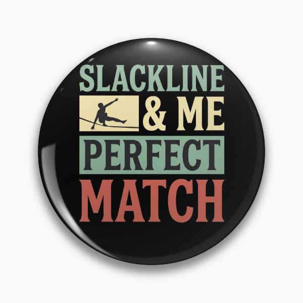 Item preview, Slackline And Me Perfect Match Retro designed and sold by MizoX7.