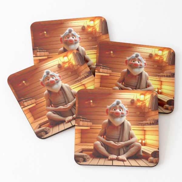 Item preview, Old Fart taking a Sauna designed and sold by Colin Bentham.