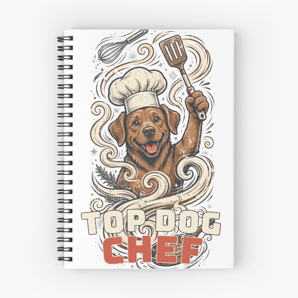 Item preview, Top Dog Chef Funny T-Shirt designed and sold by Redhock.