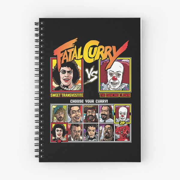 Item preview, Fatal Curry Rocky Horror Clown Parody Design designed and sold by Morrisenner.
