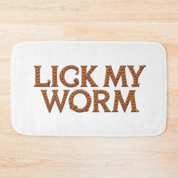 Item preview, Lick My Worm from Wicker designed and sold by TheGingerEffect.