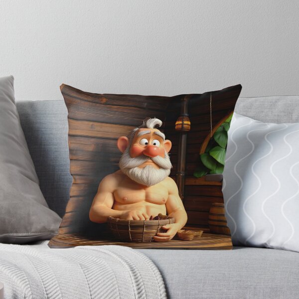 Item preview, Old Fart taking a Sauna designed and sold by Colin Bentham.