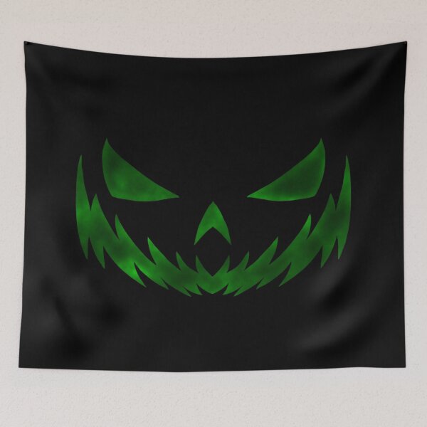 Item preview, Scary Jack O Lantern Face designed and sold by galaxydaydreams.