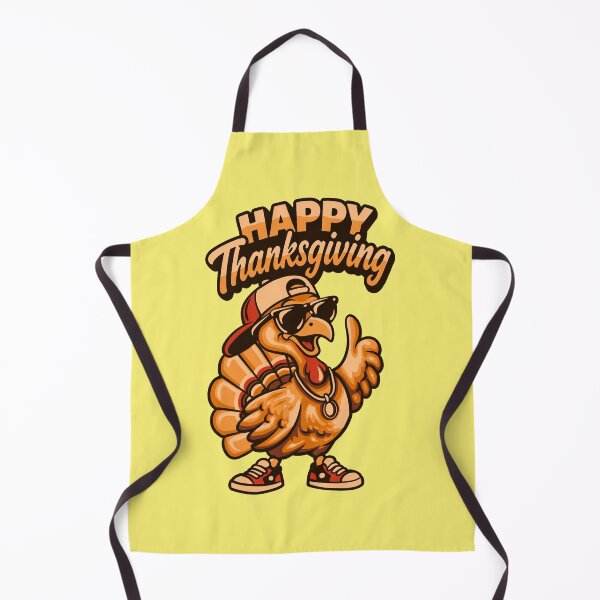 Item preview, Cool Turkey Happy Thanksgiving – Funny Retro Streetwear Graphic designed and sold by phsycartwork.