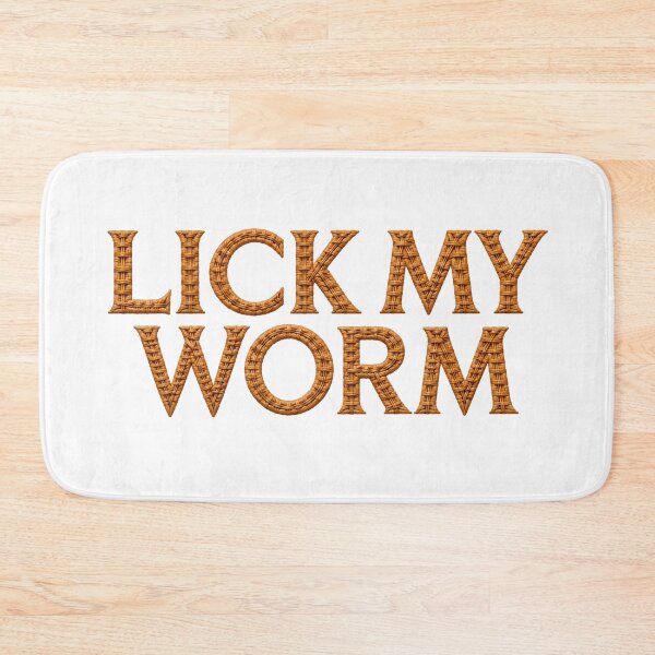 Item preview, Lick My Worm from Wicker designed and sold by TheGingerEffect.