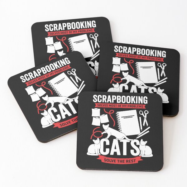 Item preview, Scrapbooking And Cats Funny Craft Lover designed and sold by MizoX7.