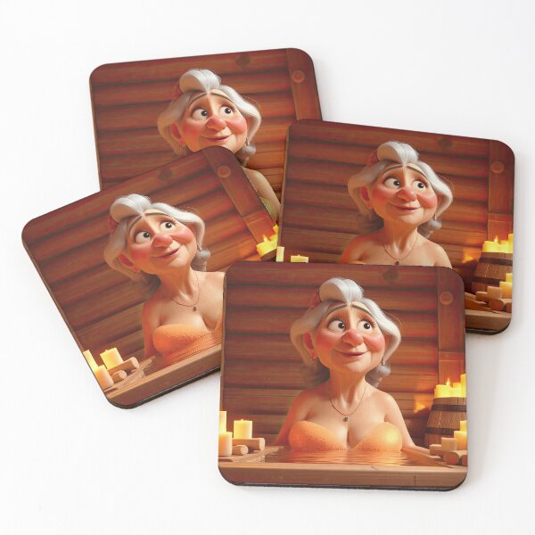 Item preview, Old Fart taking a Sauna designed and sold by Colin Bentham.