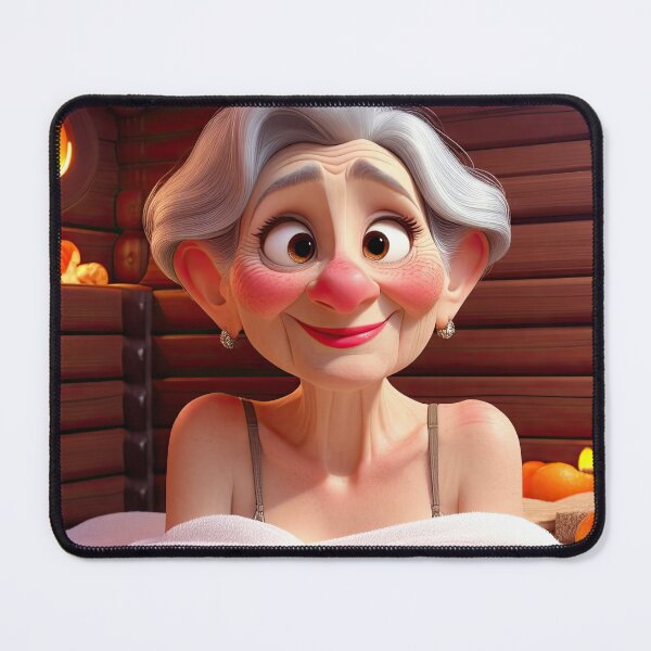 Item preview, Old Fart taking a Sauna designed and sold by Colin Bentham.