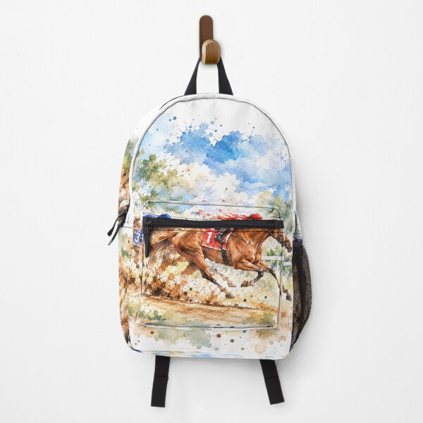 Item preview, Thunder of the Race – Dramatic Horse Racing Watercolor Art, Galloping Horses and Jockeys designed and sold by Windy-market.