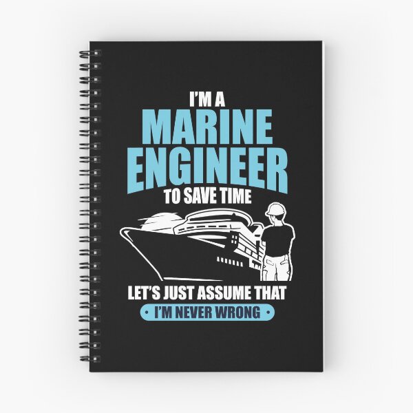 Item preview, Marine Engineer Im Never Wrong Humour designed and sold by MizoX7.