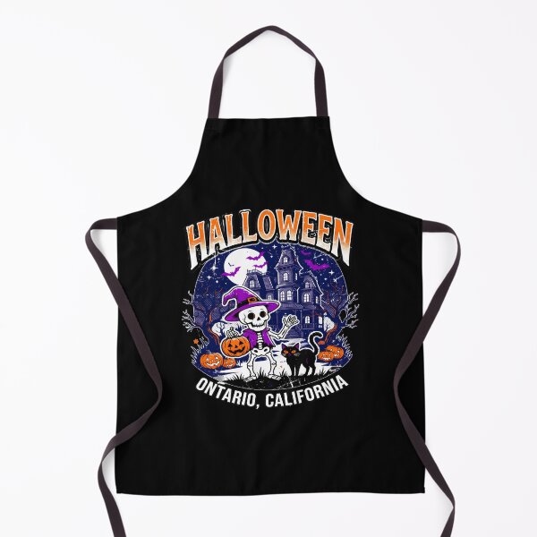 Item preview, Skeleton Witch Cat Haunted Mansion Halloween Ontario CA designed and sold by GiaoCalonas.