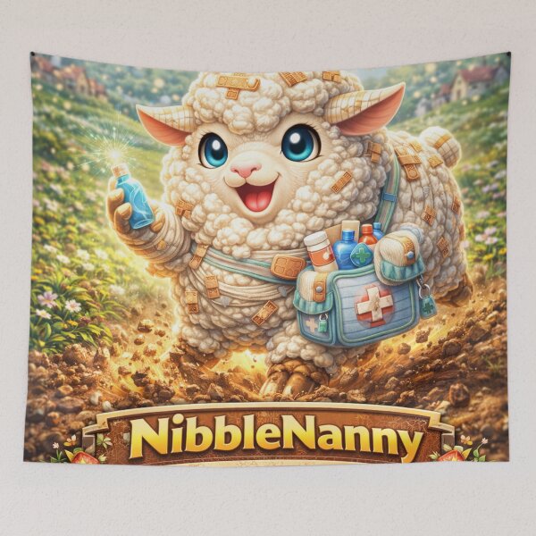 Item preview, Nibble Nanny | PokeSheep Sheepism Parody designed and sold by Thpoar.