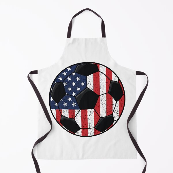 Item preview, Vintage American Flag Soccer Ball - Retro Soccer Fan designed and sold by Marshallamoakohene.