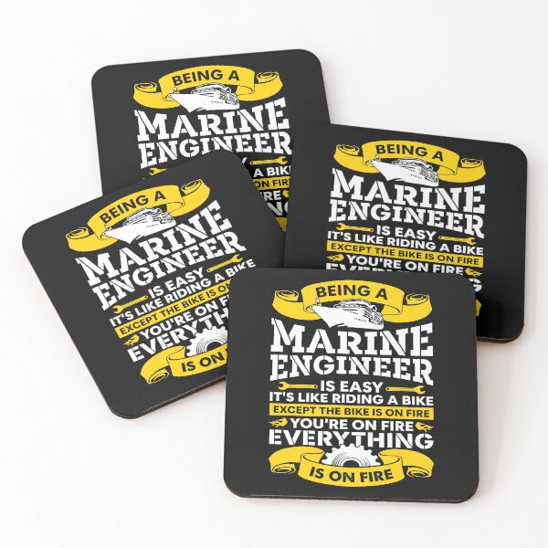 Item preview, Marine Engineer Everything Is On Fire designed and sold by MizoX7.
