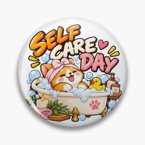 Item preview, Cute Corgi Self Care Day Spa Relaxation designed and sold by Moonya26.