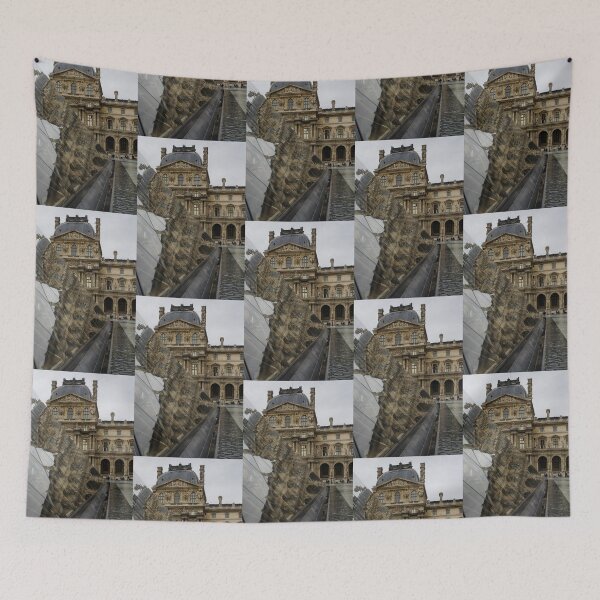 Item preview, Paris - Louvre Reflecting in the Pyramid  designed and sold by Georgia Mizuleva.