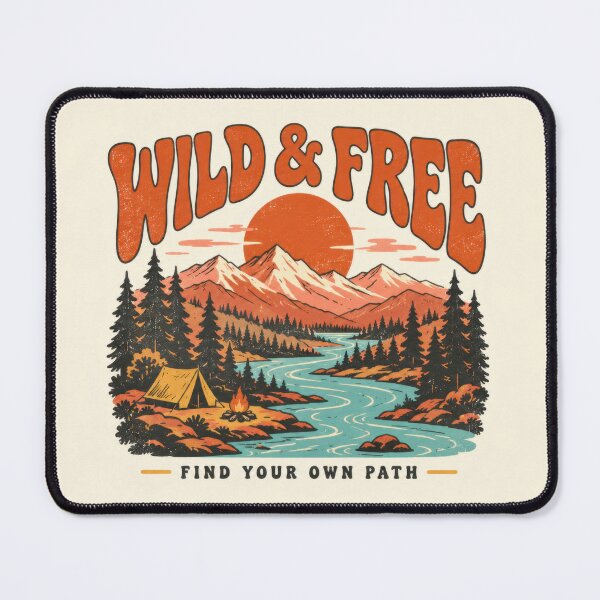 Item preview, Wild and free design with mountains designed and sold by anytka.