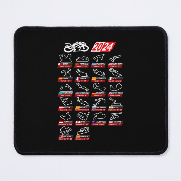 Item preview, Calendar season 2024 MotoGp sports circuits designed and sold by bekacosive.