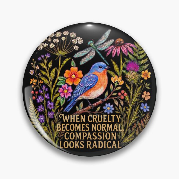 Item preview, When Cruelty Becomes Normal Compassion Looks Radical  designed and sold by gear-posters.