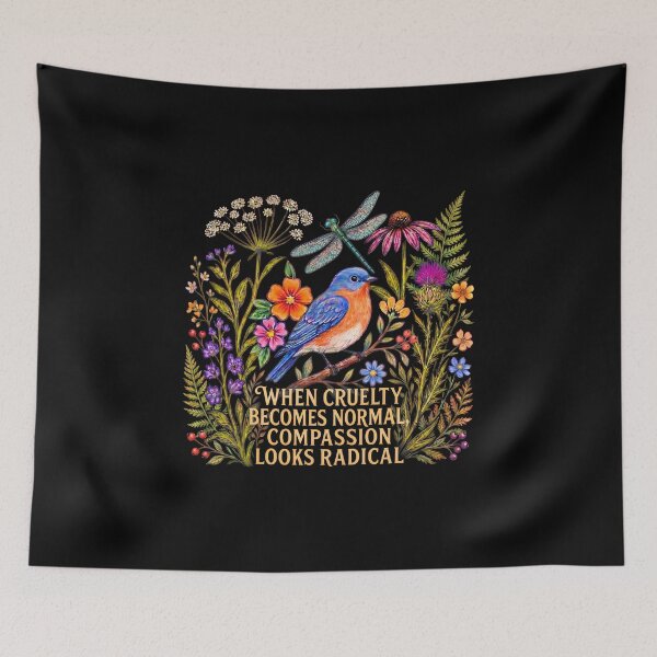 Item preview, When Cruelty Becomes Normal Compassion Looks Radical  designed and sold by gear-posters.