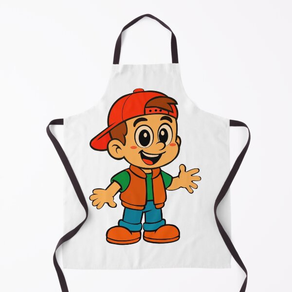 Item preview, A modern boy wearing a retro baseball cap designed and sold by Zhanna LL.