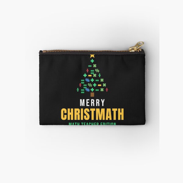 Item preview, Merry Christmath Math Teacher Christmas Tree designed and sold by GatoBlanco.