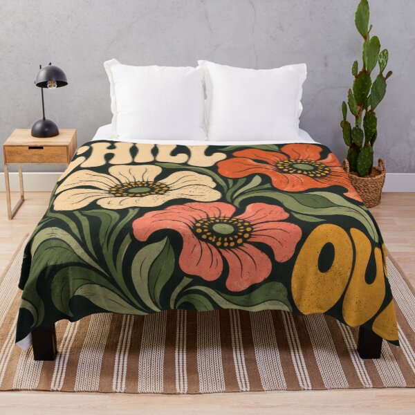 Item preview, Chill out with colorful flowers designed and sold by anytka.