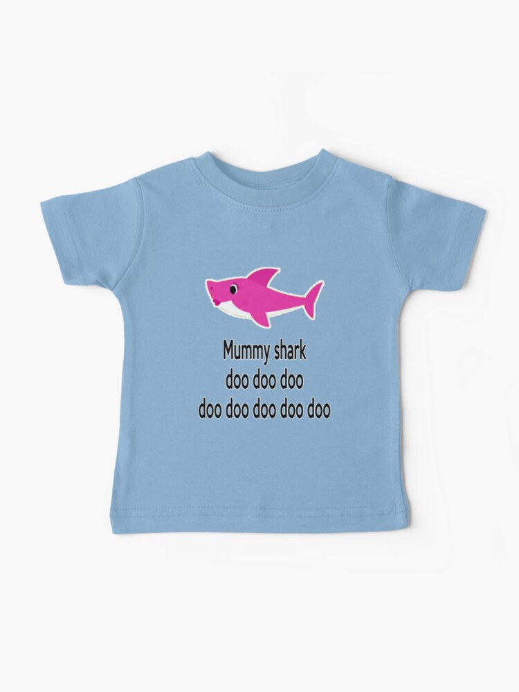 mummy shark t shirt