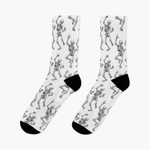 Item preview, Three Dancing Skeletons (with Black ink) designed and sold by VelvetRoom.