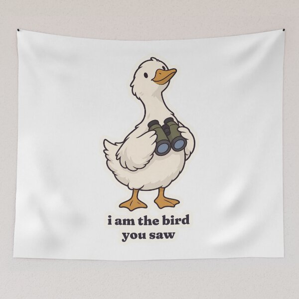 Item preview, Silly Goose Birdwatcher I Am the Bird You Saw designed and sold by OuqCreations.