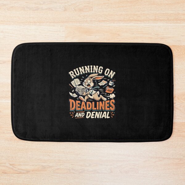 Item preview, Running on deadlines and denial designed and sold by DigitalDreamStudio.