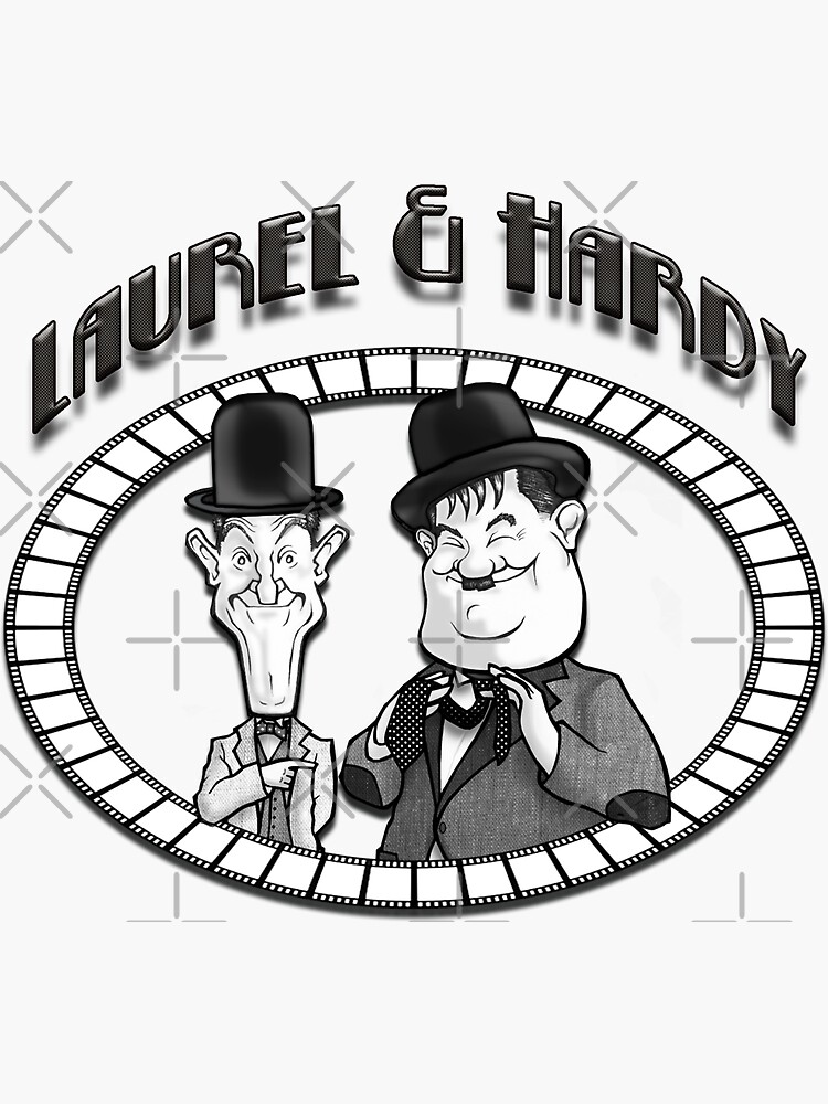 Laurel and Hardy by niblogrape