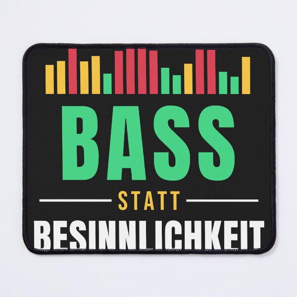 Item preview, Bass Statt Besinnlichkeit Techno Weihnachten designed and sold by GatoBlanco.